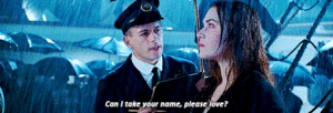Titanic GIF. Films en series Titanic Roken Sigaret Rose Gifs 