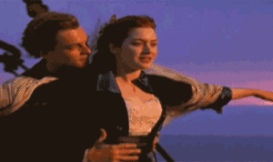 Titanic GIF. Films en series Titanic Roken Sigaret Rose Gifs 