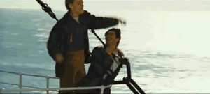 Titanic GIF. Bioscoop Films en series Titanic Flirten Gifs Paar Conversatie 