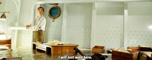 Titanic GIF. Bioscoop Films en series Titanic Leonardo dicaprio Kus Gifs Filmsterren 