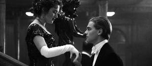 Titanic GIF. Films en series Titanic Leonardo dicaprio Gifs Filmsterren Wenk 