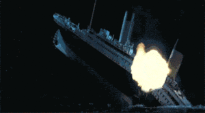 Titanic GIF. Bioscoop Films en series Titanic Gifs 