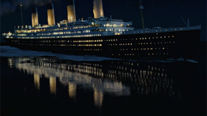 Titanic GIF. Films en series Titanic Gifs 
