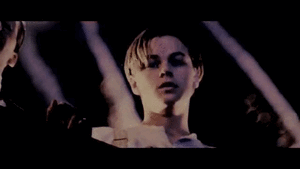 Titanic GIF. Bioscoop Films en series Titanic Leonardo dicaprio Gifs Filmsterren Fotoset 