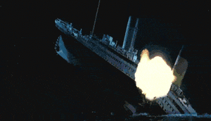 Titanic GIF. Bioscoop Film Films en series Titanic Gifs 90s Photoset 