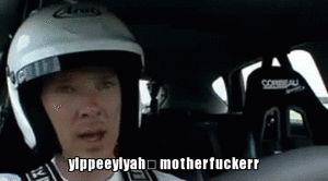 Top Gear GIF. Films en series Gifs Top gear Bbc Benedict cumberbatch 