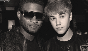 Justin Bieber GIF. Usher Artiesten Justin bieber Gifs 