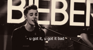 Justin Bieber GIF. Usher Artiesten Justin bieber Gifs 