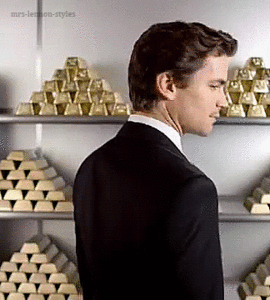 White Collar GIF. Films en series White collar Gifs Filmsterren Matt bomer Neal caffrey Neal 