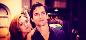 White Collar GIF. Films en series White collar Gifs Filmsterren Matt bomer Zwart en wit Neal caffery 