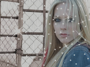 Avril lavigne Glitter plaatjes 