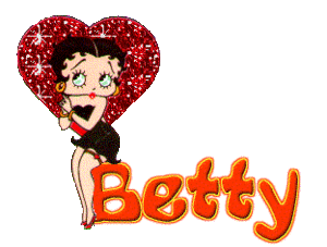 Betty boop Glitter plaatjes 