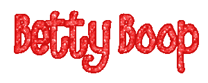 Betty boop Glitter plaatjes 