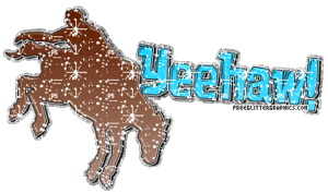 Cowboy Glitter plaatjes 