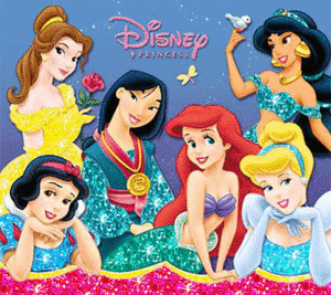 Disney Glitter plaatjes 