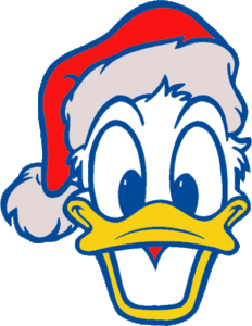 Donald duck Glitter plaatjes 