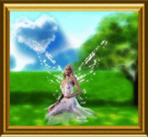 Fantasie Glitter plaatjes 