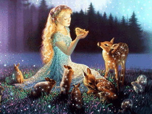 Fantasie Glitter plaatjes 