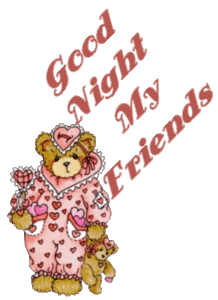 Good night Glitter plaatjes 