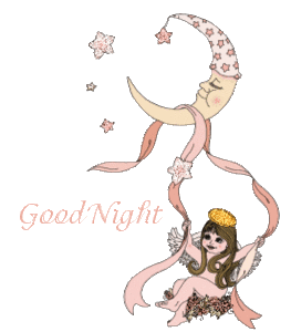 Good night Glitter plaatjes 
