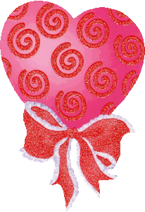 Hartjes Glitter plaatjes 
