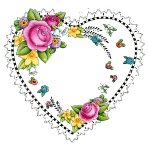 Hartjes Glitter plaatjes 