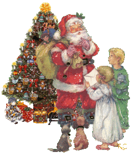 Kerst Glitter plaatjes 