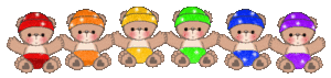 Glitter plaatjes Knuffelberen 