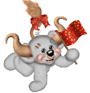 Glitter plaatjes Knuffelberen 