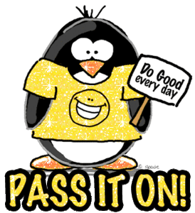 Pinguin Glitter plaatjes 