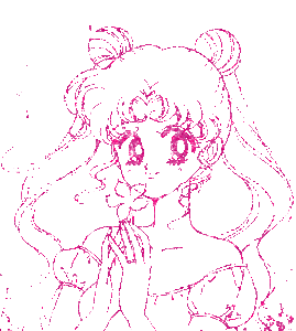 Sailor moon Glitter plaatjes 