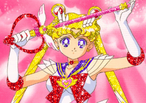 Sailor moon Glitter plaatjes 