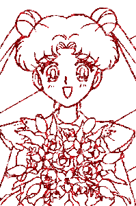 Sailor moon Glitter plaatjes 