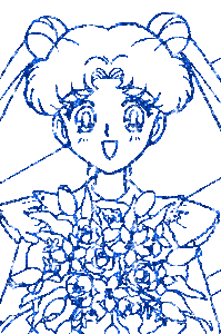 Sailor moon Glitter plaatjes 