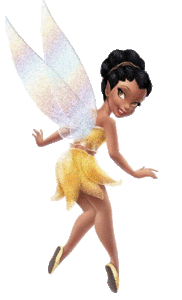 Tinkerbell Glitter plaatjes 