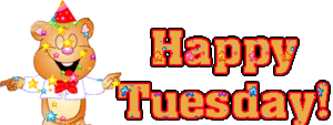 Glitter plaatjes Tuesday 