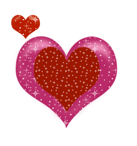 Valentijn Glitter plaatjes 