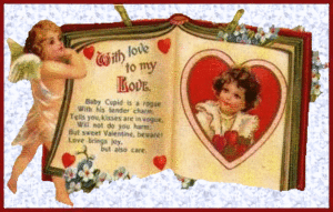 Valentijn Glitter plaatjes 