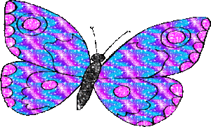 Vlinders Glitter plaatjes 