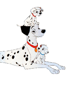 Honden plaatjes Dalmatier 