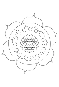 Mandala Kleurplaat. Kleurplaten Dieren kleurplaten Mandala 