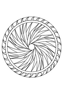 Mandala Kleurplaat. Kleurplaten Dieren kleurplaten Mandala 