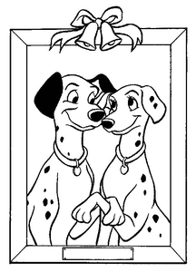 101 Dalmatiers Kleurplaat. 101 dalmatiers Kleurplaten Disney kleurplaten 