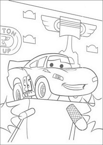 Cars Kleurplaat. Cars Kleurplaten Disney kleurplaten 