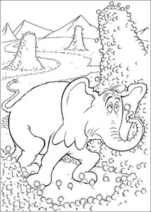 Horton Kleurplaat. Kleurplaten Disney kleurplaten Horton 