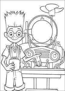 Meet The Robinsons Kleurplaat. Kleurplaten Disney kleurplaten Meet the robinsons 