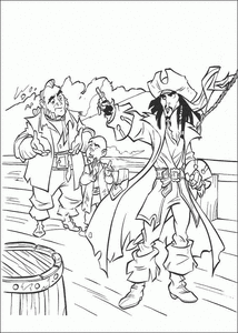 Pirates Of The Caribbean Kleurplaat. Pirates of the caribbean Kleurplaten Disney kleurplaten 