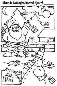 Kerst Mannen Kleurplaat. Kleurplaten Kerst kleurplaten Kerst mannen 