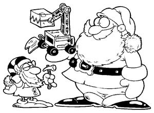 Kerst Mannen Kleurplaat. Kleurplaten Kerst kleurplaten Kerst mannen 