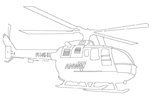 Helikopter Kleurplaat. Kleurplaten Helikopter 